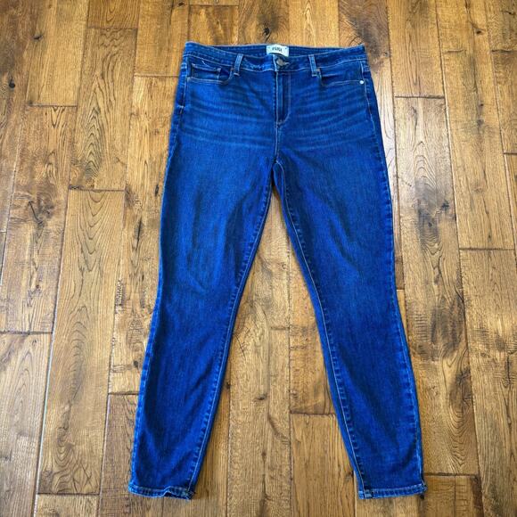 PAIGE Denim - Paige Verdugo Ankle Skinny Jeans Women's 32 Mid Rise Casual Stretch Denim